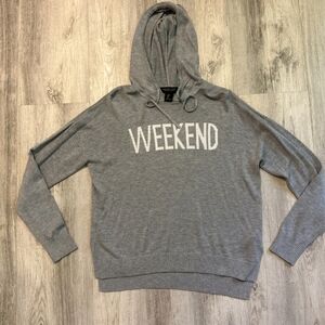 Rachel Zoe Gray  Hoodie Sweater